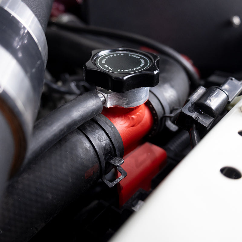Mishimoto 08-15 Mitsubishi Lancer Evo X Coolant Fill Inlet - Black MMFN-EVO-BK MMFN-EVO-BK User 1