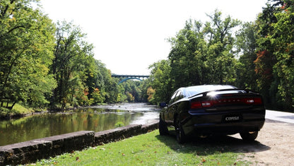Corsa Performance 11-14 Dodge Charger SXT 2.5in Sport Cat-Back Dual Rear Exit 14474 Photo - lifestyle view