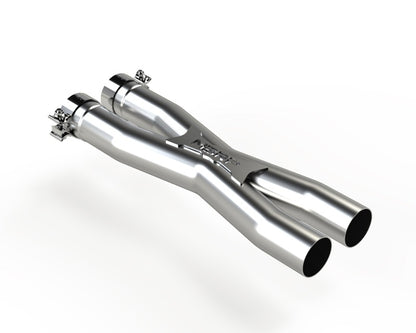 MBRP 12-21 Ferrari 812SF/812GTS/F12 6.3L/ 6.5L 3in Resonator Delete X-Pipe - T304 S3900304 S3900304 Photo - Primary