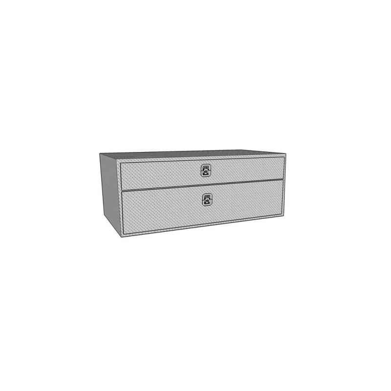 Westin/Brute UnderBody 48in x 20in w/ Top Drawer - Aluminum 80-UB48-20TD 80-UB48-20TD Photo - Unmounted