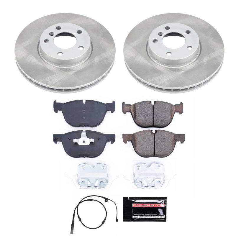 PowerStop Power Stop 11-19 BMW X6 Front Semi-Coated Rotor Kit SC6064 SC6064 Photo - Primary