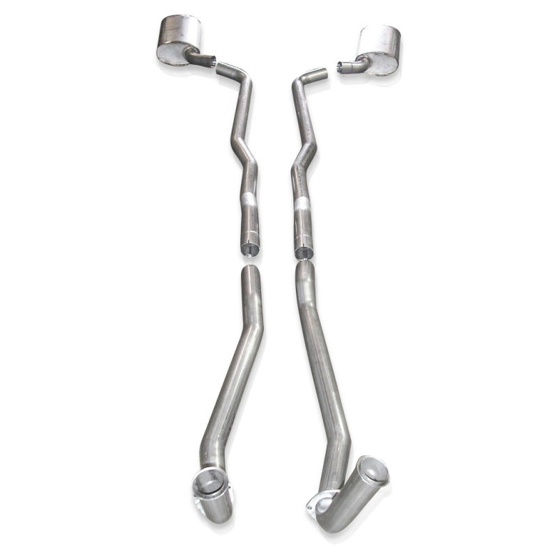 Stainless Works 1963 Corvette Exhaust 2-1/2in Factory Connect V6303000S V6303000S Photo - Primary