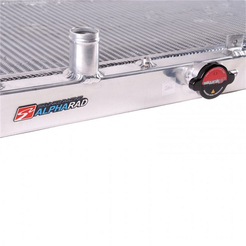 Skunk2 Alpha Series Radiator 88-91 Honda CRX/Civic (Full Size) (Dual Core) 349-05-1500 Photo - Unmounted