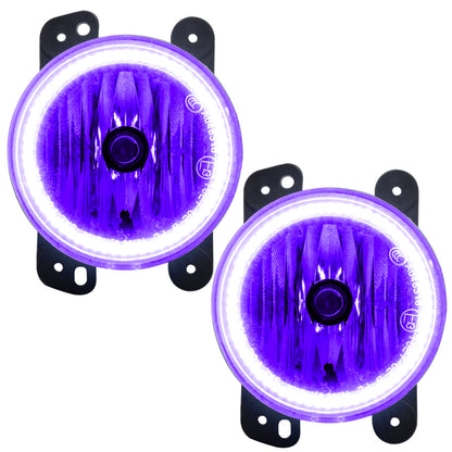 ORACLE Lighting 10-15 Jeep Wrangler JK Pre-Assembled LED Halo Fog Lights -UV/Purple 7159-007 7159-007 Photo - Primary