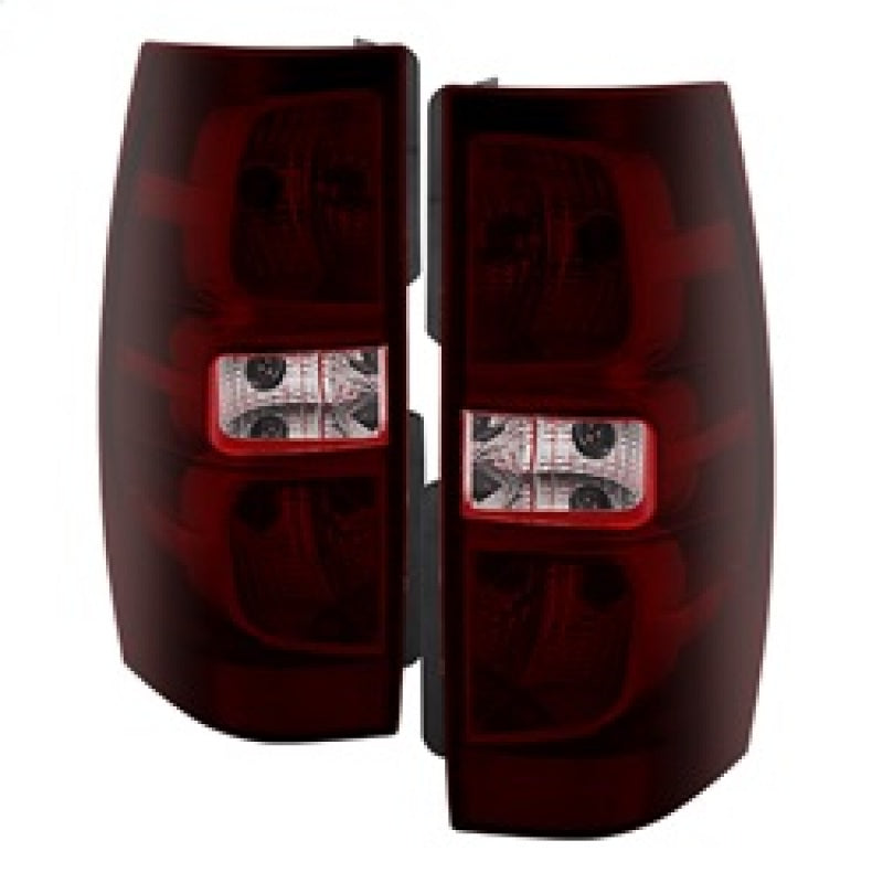 SPYDER Xtune Chevy Suburban 07-13 OEM Style Tail Lights Red Smoked ALT-JH-CSUB07-OE-RSM 9030222 9030222 Photo - Primary