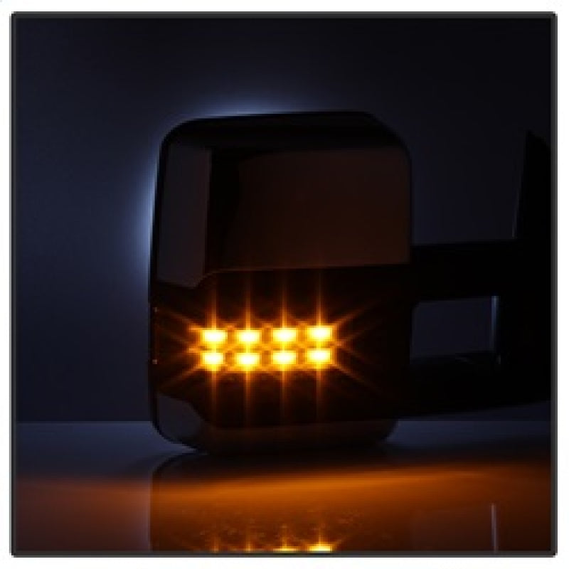 SPYDER xTune Chevy Silverado 03-06 Heated Amber Signal Telescoping Mirrors Chrome MIR-CS03S-G3C-PWH-AM-SET 9936753 9936753 Photo - Unmounted
