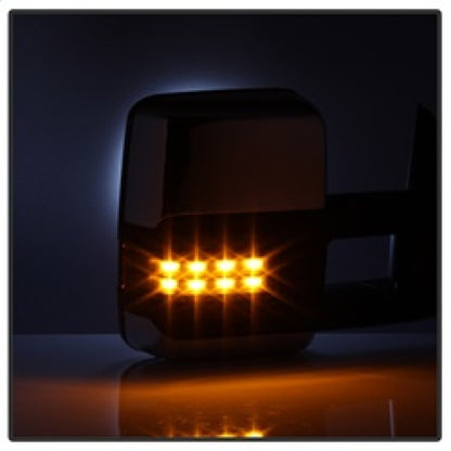 SPYDER xTune Chevy Silverado 03-06 Heated Amber Signal Telescoping Mirrors Chrome MIR-CS03S-G3C-PWH-AM-SET 9936753 9936753 Photo - Unmounted