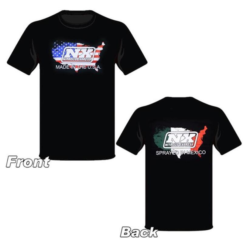 Nitrous Express Sprayed In Mexico Black T-Shirt - Small 19115S 19115S Photo - Primary