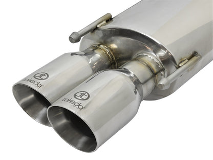 aFe Takeda 2in Stainless Steel Axle-Back Exhaust Sys w/Polished Tips Lexus 49-36037-P Photo - Unmounted