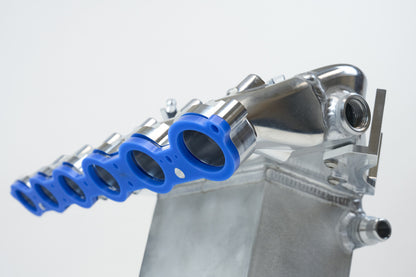 CSF BMW M2/M3/M4 S58 Comp &amp; Non-Comp (G8X) Charge-Air Cooler Manifold - Raw Billet 8233 8233 Photo - Close Up