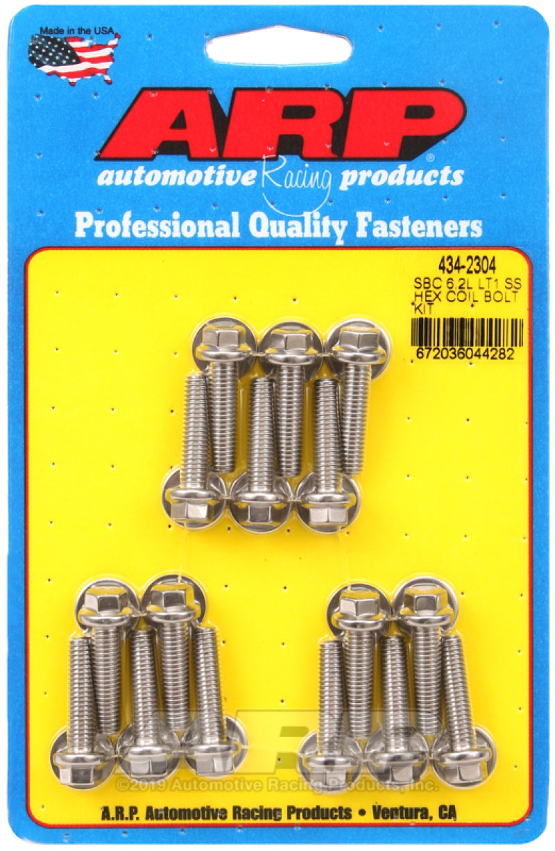 ARP SB Chevy 6.2L LT1SS Hex Coil Bolt Kit 434-2304 Photo - Primary