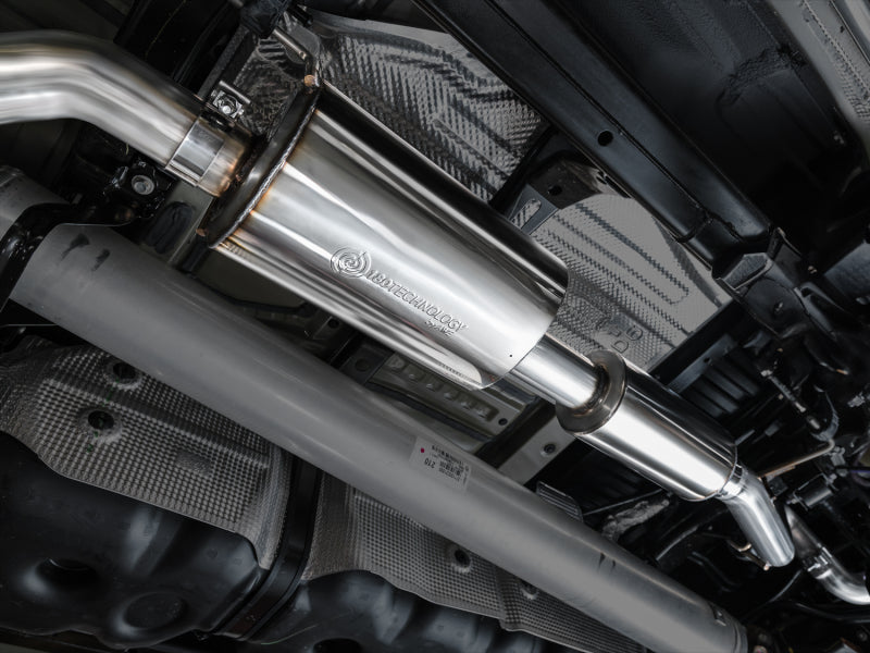 AWE Tuning AWE 0FG Exhaust for 3rd Gen Toyota Tundra - Dual Chrome Silver Tips 3015-32063 3015-32063 Photo - Mounted