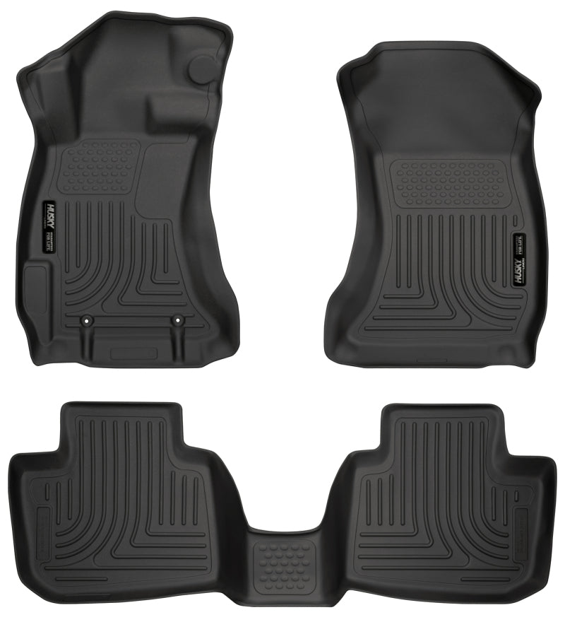 Husky Liners Subaru 12-14 Impreza/2015 WRX/STi WeatherBeater Combo Front&2nd Row 99801 Photo - Primary