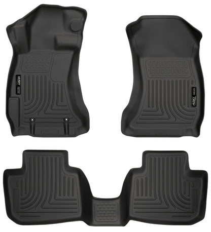 Husky Liners Subaru 12-14 Impreza/2015 WRX/STi WeatherBeater Combo Front&2nd Row 99801 Photo - Primary
