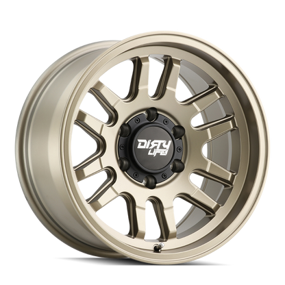 Dirty Life 9310 Canyon 17x9 / 5x127 BP / -12mm Offset / 71.5mm Hub Satin Gold Wheel 9310-7973MGD12 9310-7973MGD12 Photo - Primary
