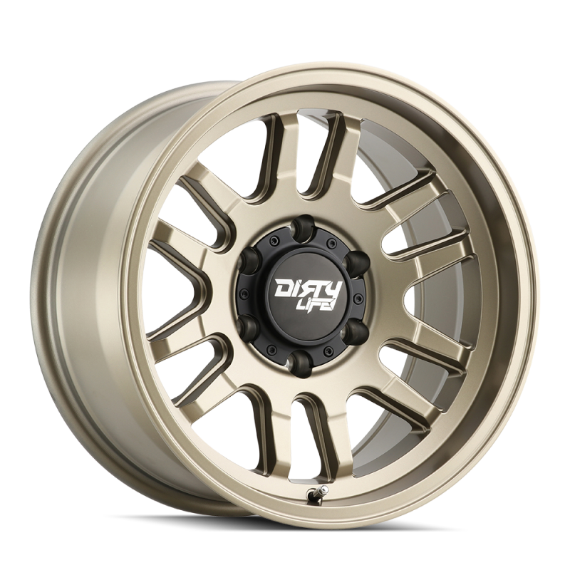 Dirty Life 9310 Canyon 17x9 / 5x139.7 BP / 0mm Offset / 108.1mm Hub Satin Gold Wheel 9310-7985MGD0 9310-7985MGD0 Photo - Primary