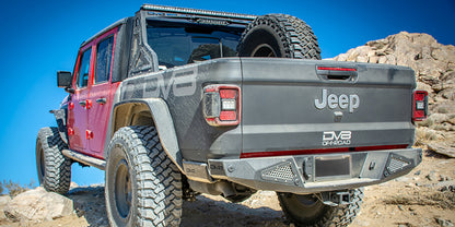 DV8 Offroad 2019+ Jeep Gladiator Bedside Sliders SRGL-01 SRGL-01 Photo - Mounted