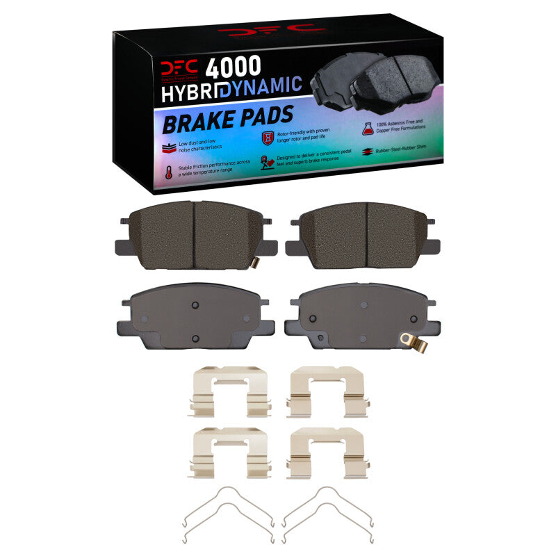 DFC DFC 4000 HybriDynamic Brake Pads Brakes, Rotors & Pads Brake Pads - OE main image