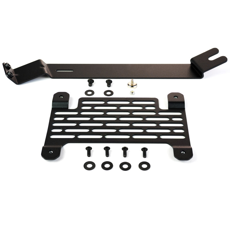 BuiltRight Industries 21+ Ford Bronco Capable Steel Bumper License Plate Relocator Kit 106103 106103 Photo - out of package