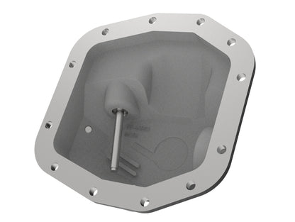 aFe 18-23 Jeep Wrangler JL Pro Series (Dana M186) Front Diff Cover w/ Oil - Black 46-71011B 46-71011B Photo - Unmounted