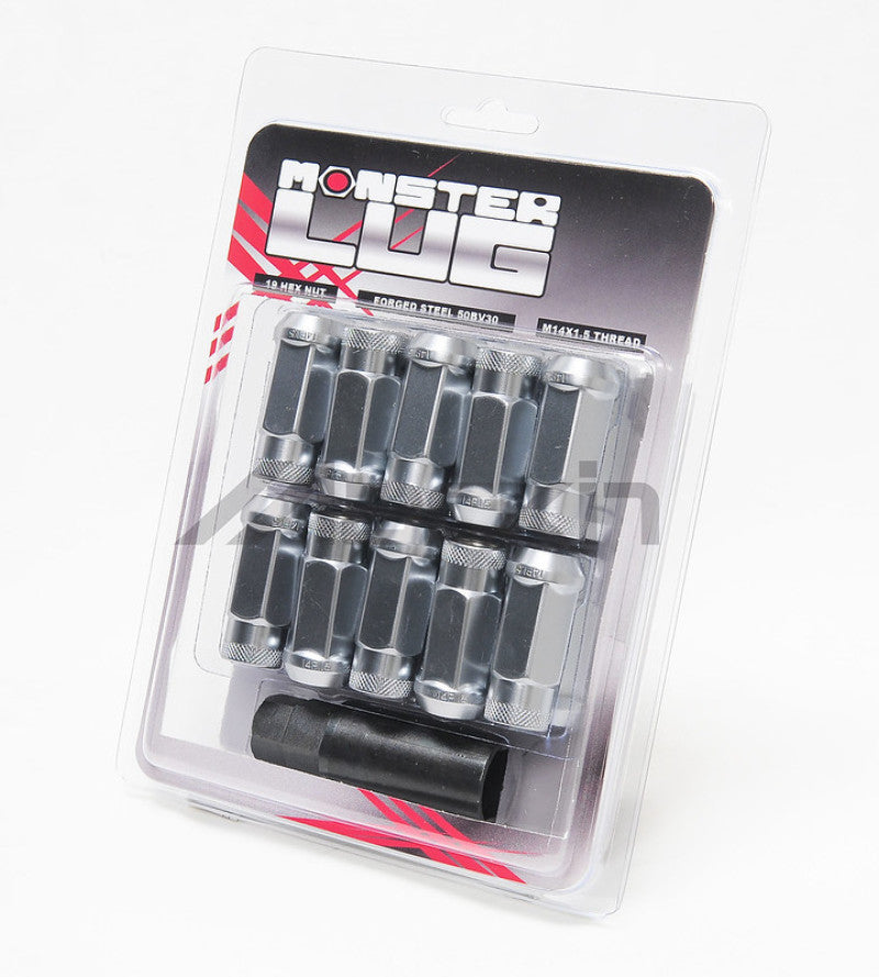 Wheel Mate 14x1.50 Monster Open End Silver Lug Nut - Set of 20 33006SS 33006SS User 1