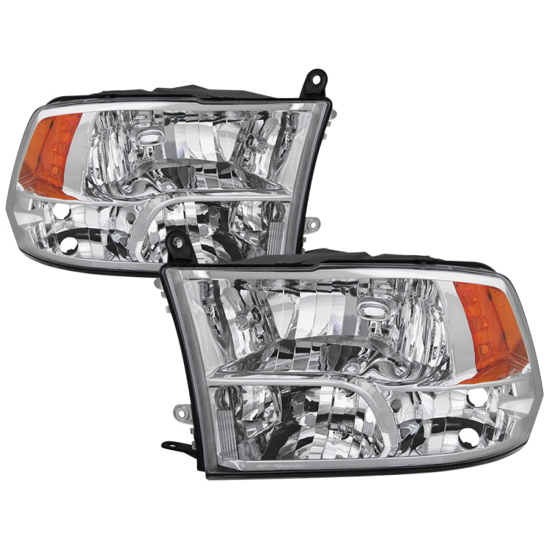 SPYDER xTune Dodge Ram 1500 09-17 (Non-LED) OEM Style Headlights - OEM Chrome HD-JH-DR09-QU-C 9040184 9040184 Photo - Primary