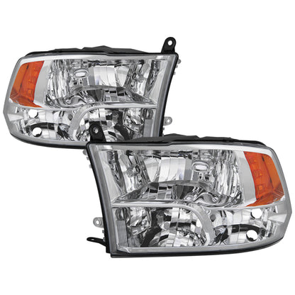 SPYDER xTune Dodge Ram 1500 09-17 (Non-LED) OEM Style Headlights - OEM Chrome HD-JH-DR09-QU-C 9040184 9040184 Photo - Primary