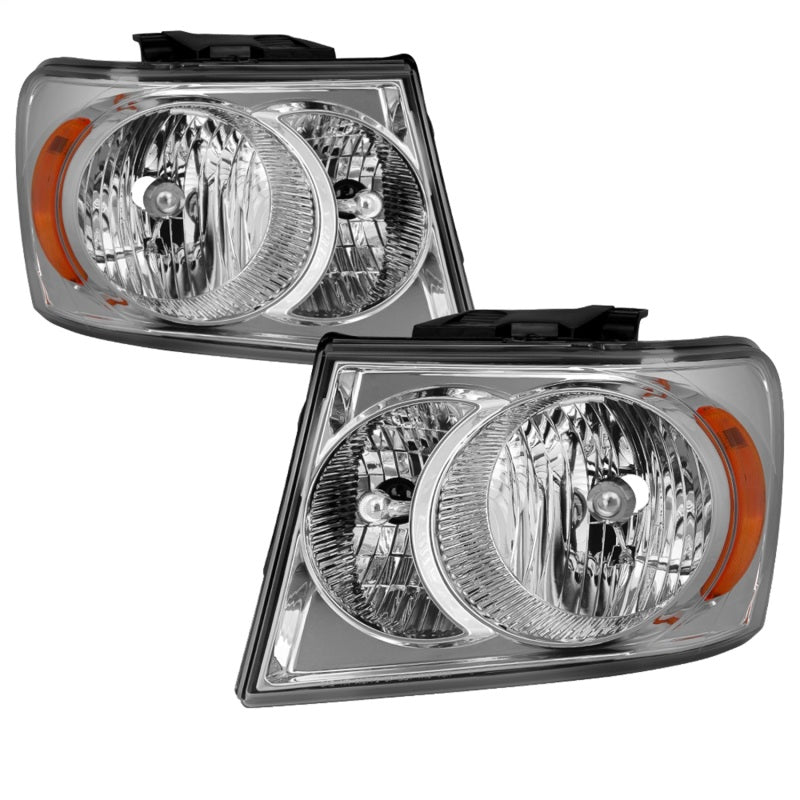 SPYDER xTune 07-09 Dodge Durango OEM Style Headlights - Chrome (HD-JH-DDU07-AM-C) 9042584 9042584 Photo - Primary