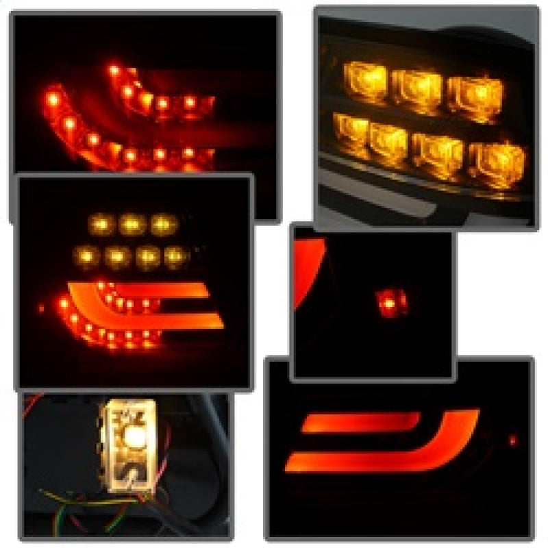 Spyder BMW E46 3-Series 04-06 2Dr Light Bar Style LED Tail Lights Black ALT-YD-BE4604-LBLED-BK 5076564 5076564 Photo - Unmounted