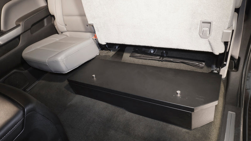 Tuffy Products Tuffy Underseat Lockbox 2/3 Length W/ Keyed Lock For Chevrolet Silverado & Gmc Sierra 340-01 340-01 Photo - Mounted