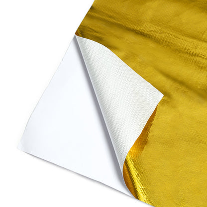 Mishimoto Gold Reflective Barrier w/ Adhesive Backing 24 inches x 24 inches MMHP-GRB-2424 MMHP-GRB-2424 Photo - Primary