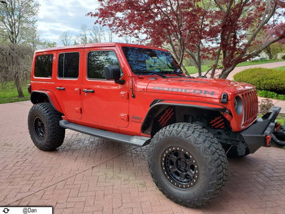 Fishbone Offroad JL/JT Front Steel Tube Fenders FB23208F FB23208F Photo - lifestyle view