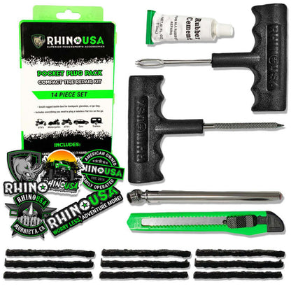 Rhino USA 14-Piece Compact Tire Repair Plug Kit RNO-PLUG-PACK RNO-PLUG-PACK Photo - Primary