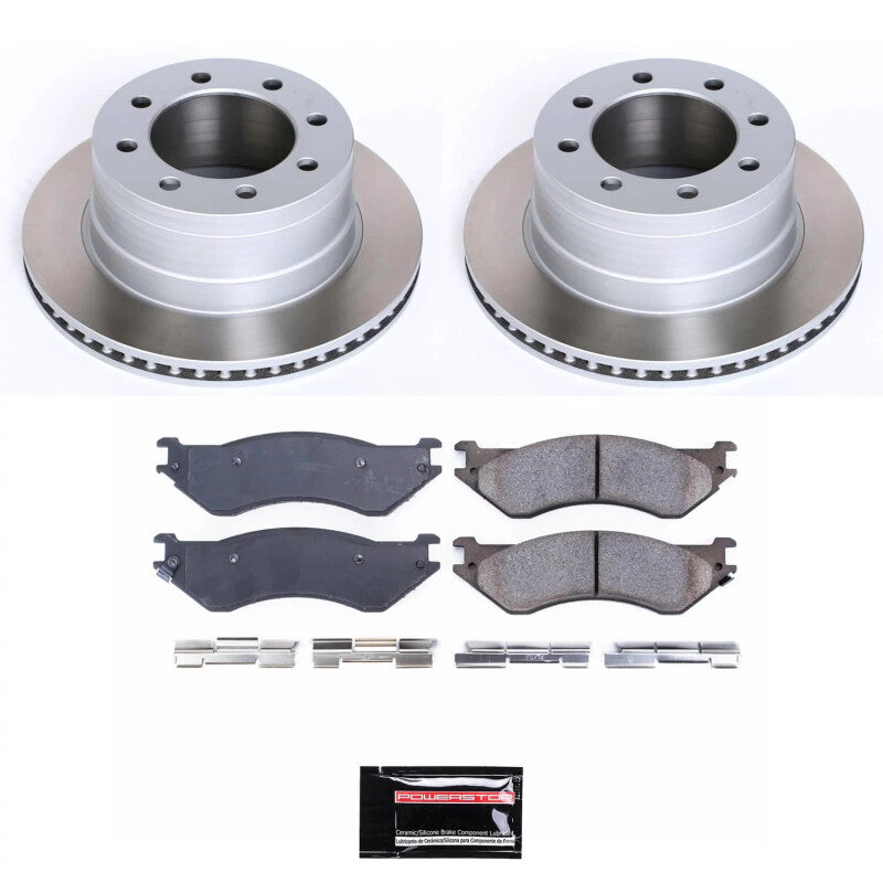 PowerStop Power Stop 03-08 Dodge Ram 3500 Rear Semi-Coated Rotor Kit SC5490 SC5490 Photo - Primary