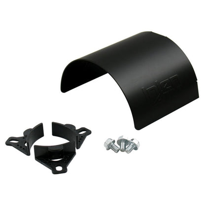 Injen Black Aluminum Air Filter Heat Shield Universal Fits 2.50 2.75 3.00 HS5000BLK Photo - Primary
