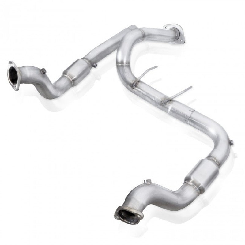 Stainless Works 2017 F-150 Raptor 3.5L 3in Downpipe High-Flow Cats Factory Connection FTR17DPCAT FTR17DPCAT Photo - Primary