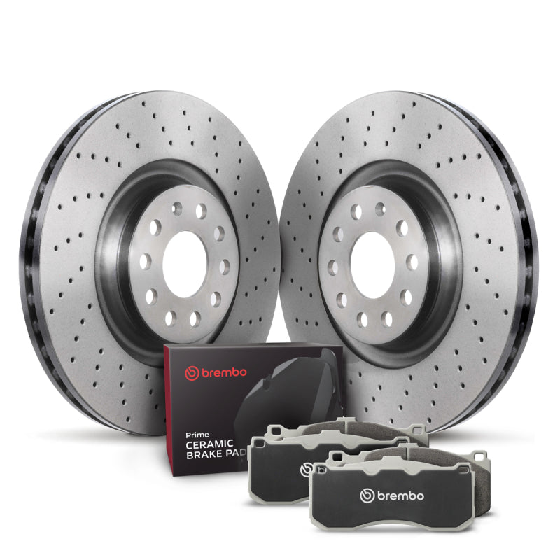 Brembo OE 04-10 BMW X3 Rear Disc Brake Kit KTX0164 KTX0164 Photo - Primary