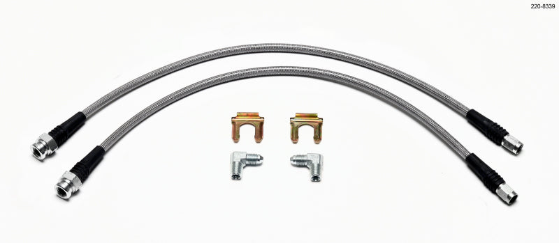 Wilwood Flexline Kit, 1999 1/2-2003 Golf IV 220-8339 User 1