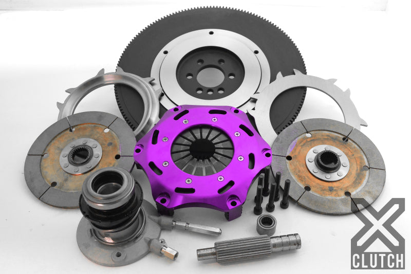 XCLUTCH XCL Clutch - 7.25in Twin Solid Ceramic Drivetrain Clutch Kits - Multi main image