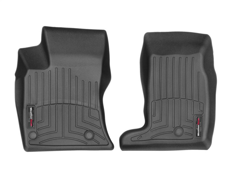 WeatherTech WT FloorLiner - Front - Blk Floor Mats Floor Mats - Rubber main image