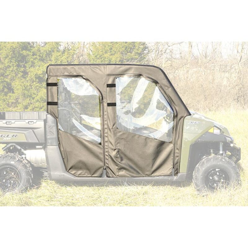Seizmik 14-19 Polaris 1000 Ranger XP Crew Soft Doors w/ Zippers Kit 51-21003 51-21003 Photo - Primary