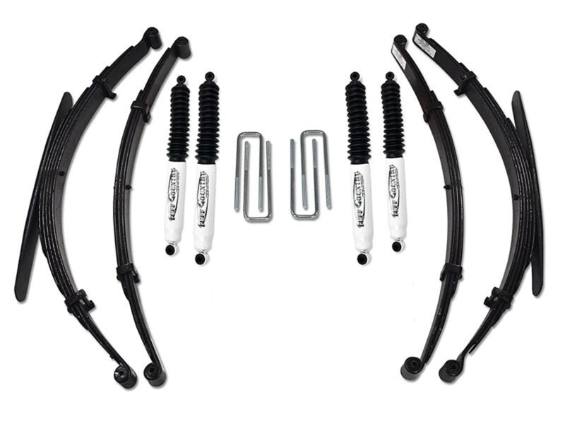 Tuff Country 69-93 Dodge Ramcharger 1/2 & 3/4 Ton 4x4 4in Lift Kit w/Rear Springs (SX8000 Shocks) 34701KN