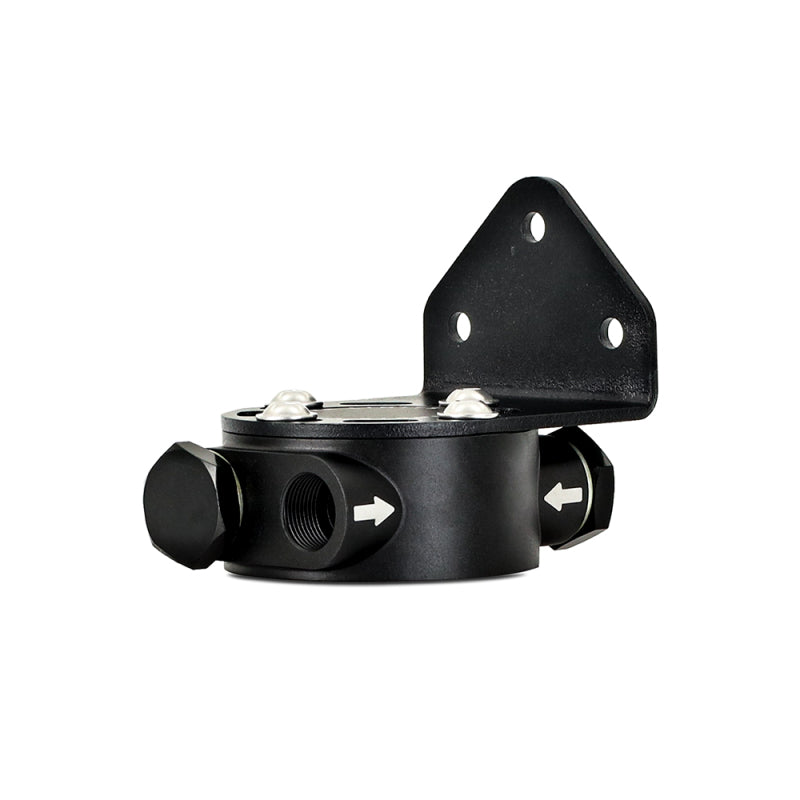 Mishimoto 3/4 - 16 Thread Remote Oil Filter Mount - Black MMOC-RFH-34BK MMOC-RFH-34BK User 1