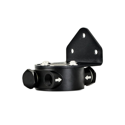 Mishimoto 3/4 - 16 Thread Remote Oil Filter Mount - Black MMOC-RFH-34BK MMOC-RFH-34BK User 1