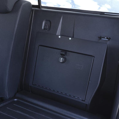 Tuffy Products Tuffy 05-23 Toyota Tacoma Behind Seat Cubby Cover W/ Combo Lock 331-01-A 331-01-A Photo - Close Up