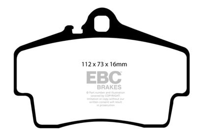 EBC Disc Brake Pad Set DP41208R Photo - Primary