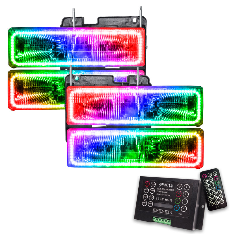 ORACLE Lighting Oracle 95-00 Chevrolet Tahoe SMD HL - ColorSHIFT w/ 2.0 Controller 8172-333 8172-333 Photo - Primary