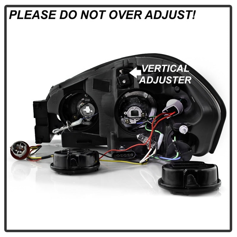 SPYDER xTune 06-13 Chevrolet Impala LED Light Bar Headlights - Black (PRO-JH-CIM06-LB-BK) 9042232 9042232 Photo - Unmounted