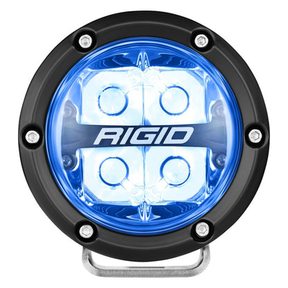 Rigid Industries 360-Series 4in LED Off-Road Spot Beam - RGBW (Pair) 36402 36402 Photo - Unmounted