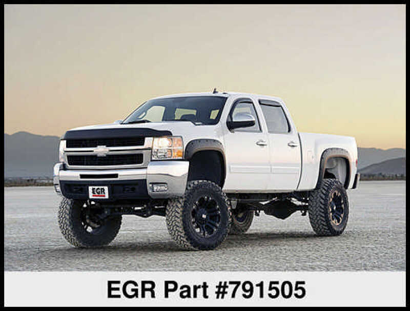 EGR 07-13 Chev Silverado 6-8ft Bed Bolt-On Look Fender Flares - Set - Matte 791505 791505 Thumbnail